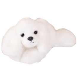 Pluszowy Piesek Maltańczyk Z Obciążonymi Łapami Biały 30cm LEAN Toys