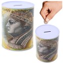 Skarbonka Metalowa Puszka Banknot 200 Złotych 16x12cm LEAN TOYS