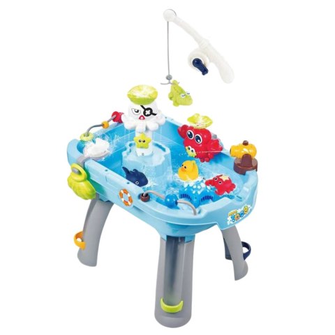 Stolik Interaktywny Wodny Łowienie Akcesoria Wodne Niebieski LEAN Toys Stolik Interaktywny Wodny Łowienie Akcesoria Wodne Niebieski LEAN Toys