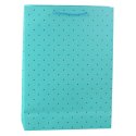 Torba Prezentowa Klasyczna W Złote Kropki 41 x 30 x 12 cm LEAN