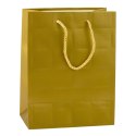 Torba Prezentowa Kwadraty Strukturalne Elegancka 23 x 18 x 10 cm LEAN