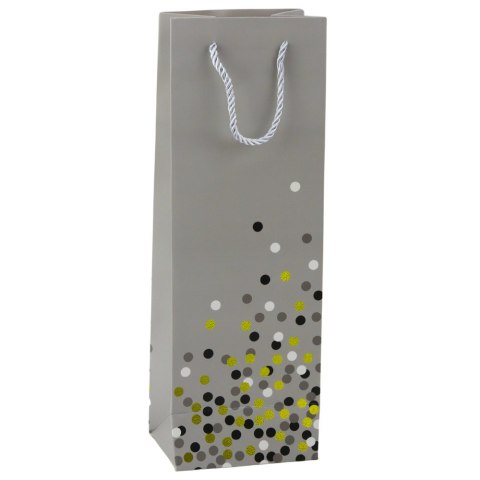 Torba Prezentowa Na Butelkę Wino W Kropki 36 x 12 x 9cm LEAN Torba Prezentowa Na Butelkę Wino W Kropki 36 x 12 x 9cm LEAN