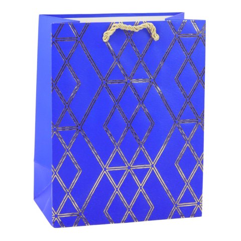 Torba Prezentowa Papierowa Elegancka Złote Wzory 23 x 18 x 10,5 cm LEAN Torba Prezentowa Papierowa Elegancka Złote Wzory 23 x 18 x 10,5 cm LEAN