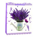 Torba Prezentowa Papierowa Lawenda 32 x 26 x 12 cm LEAN