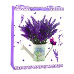 Torba Prezentowa Papierowa Lawenda 32 x 26 x 12 cm LEAN