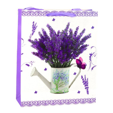 Torba Prezentowa Papierowa Lawenda 32 x 26 x 12 cm LEAN Torba Prezentowa Papierowa Lawenda 32 x 26 x 12 cm LEAN