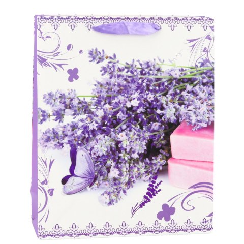Torba Prezentowa Papierowa Lawenda 32 x 26 x 12 cm LEAN Torba Prezentowa Papierowa Lawenda 32 x 26 x 12 cm LEAN