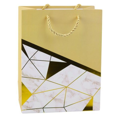 Torba Prezentowa Wzory Geometryczne Marmur 23 x 18 x 10,5 cm LEAN Torba Prezentowa Wzory Geometryczne Marmur 23 x 18 x 10,5 cm LEAN