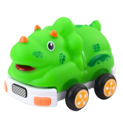 Autko Zdalnie Sterowne RC Dla Malucha Dinozaur Zielony LEAN Toys Autko Zdalnie Sterowne RC Dla Malucha Dinozaur Zielony LEAN Toys