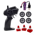 Auto Sportowe Do Driftu Wymienne Koła Zdalnie Sterowany RC 4WD Żółte LEAN Toys