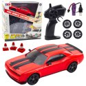 Auto Sportowe Drift Wymienne Koła Zdalnie Sterowany RC 4WD Czerwone Sport LEAN Toys