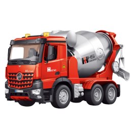 Betoniarka Budowlana Zdalnie Sterowana RC 2.4G 9CH Czerwona LEAN Toys