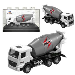 Betoniarka Metalowa Model Kolekcjonerski Huina Biała 1:80 HUINA