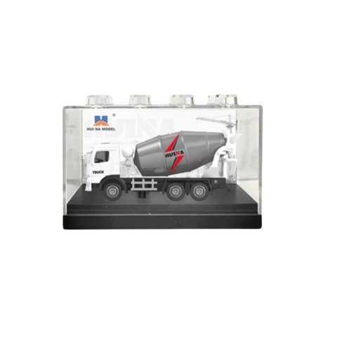 Betoniarka Metalowa Model Kolekcjonerski Huina Biała 1:80 HUINA Betoniarka Metalowa Model Kolekcjonerski Huina Biała 1:80 HUINA