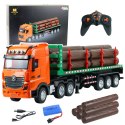 Ciężarówka Transporter Drewna Zdalnie Sterowany RC Huina 1:18 HUINA