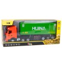 Ciężarówka Z Kontenerem Zdalnie Sterowana RC Huina Zielona 1:18 HUINA