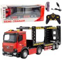 Duża Laweta Lora Zdalnie Sterowana RC 2.4G 6CH Czerwona LEAN Toys