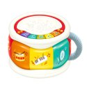 Duży Interaktywny Bębenek Edukacyjny Dla Malucha Kolorowy LEAN Toys