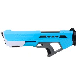 Duży Pistolet Karabin Na Wodę Ręczny Z Pompką Niebieski LEAN Toys