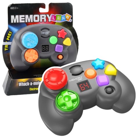 Elektroniczna Gra Logiczna Pamięciowa Memory Konsola Pad LEAN Toys Elektroniczna Gra Logiczna Pamięciowa Memory Konsola Pad LEAN Toys