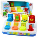 Gra Wyskakujące Zwierzątko Pop Up Interaktywna Dla Najmłodszych LEAN Toys
