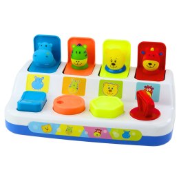Gra Wyskakujące Zwierzątko Pop Up Interaktywna Dla Najmłodszych LEAN Toys