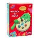 Gra Zrecznościowa Mini Whack A Mole Dinozaur W Jajku Zielony LEAN Toys