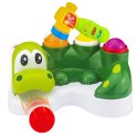 Gra Zręcznościowa Zbijak Piłeczek Zjeżdżalnia Młotek Interaktywny Krokodyl LEAN Toys