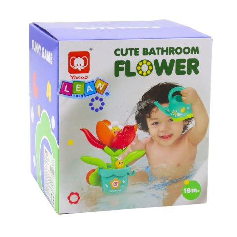 Interaktywna Zabawka Do Kąpieli Kwiatek Do Podlewania Konewka LEAN Toys Interaktywna Zabawka Do Kąpieli Kwiatek Do Podlewania Konewka LEAN Toys