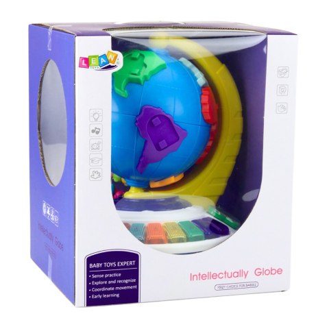Interaktywny Globus Edukacyjny Muzyczny Dla Malucha Kontynenty Zwierzęta LEAN Toys Interaktywny Globus Edukacyjny Muzyczny Dla Malucha Kontynenty Zwierzęta LEAN Toys