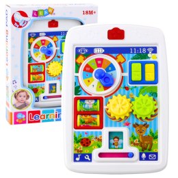 Interaktywny Tablet Edukacyjny Dla Malucha Światła Dźwięki LEAN Toys