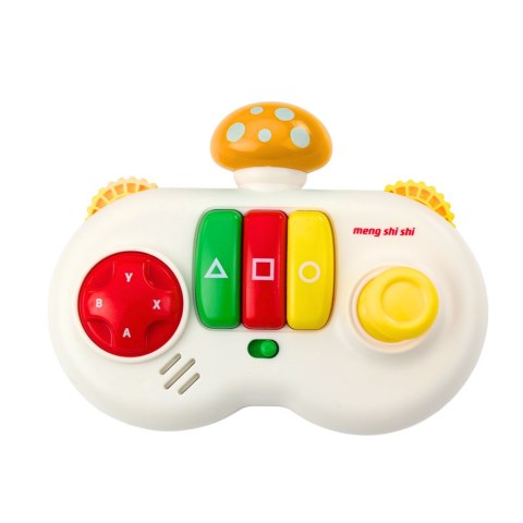 Konsola Pad Interaktywny Grzybek Sensoryczny Dla Dzieci Światła Dźwięki LEAN Toys Konsola Pad Interaktywny Grzybek Sensoryczny Dla Dzieci Światła Dźwięki LEAN Toys