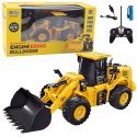 Koparka Buldożer Zdalnie Sterowany RC 2.4G 6CH Żółty LEAN Toys