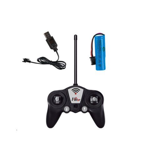 Koparka Buldożer Zdalnie Sterowany RC 2.4G 6CH Żółty LEAN Toys Koparka Buldożer Zdalnie Sterowany RC 2.4G 6CH Żółty LEAN Toys