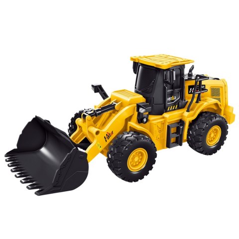 Koparka Buldożer Zdalnie Sterowany RC 2.4G 9CH Żółty LEAN Toys Koparka Buldożer Zdalnie Sterowany RC 2.4G 9CH Żółty LEAN Toys