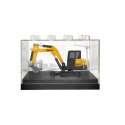 Koparka Gąsienicowa Metalowa Model Kolekcjonerski Huina Żółta1:80 HUINA