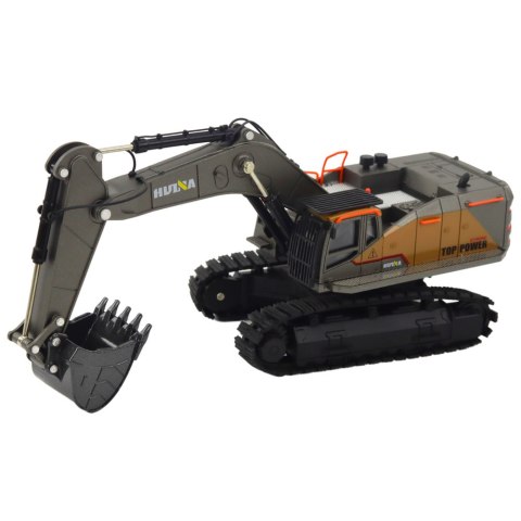 Koparka Gąsienicowa Metalowa Ruchoma Łyżka Huina Czarna 1:50 HUINA Koparka Gąsienicowa Metalowa Ruchoma Łyżka Huina Czarna 1:50 HUINA