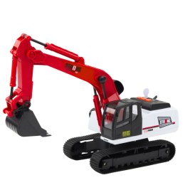 Koparka Gąsienicowa Ruchoma Łyżka Obrotowa Kabina 360° 1:14 LEAN Toys