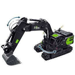 Koparka Gąsienicowa Zdalnie Sterowana 2.4G 11CH Czarna LEAN Toys