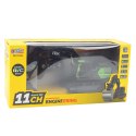 Koparka Gąsienicowa Zdalnie Sterowana 2.4G 11CH Czarna LEAN Toys