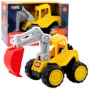 Koparko Ładowarka Ogrodowa Do Piasku Dziecięca Żółta LEAN Toys