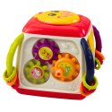 Kostka Interaktywna Edukacyjna Dla Malucha Kaczuszka Kolorowa LEAN Toys