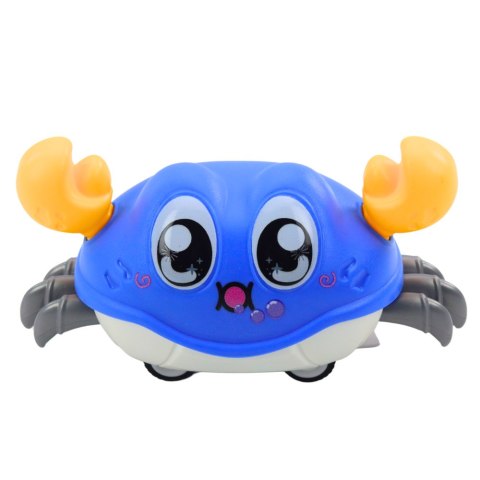 Krab Interaktywny Z Napędem Naciągiem Jeżdżący Kolorowe LEAN Toys Krab Interaktywny Z Napędem Naciągiem Jeżdżący Kolorowe LEAN Toys