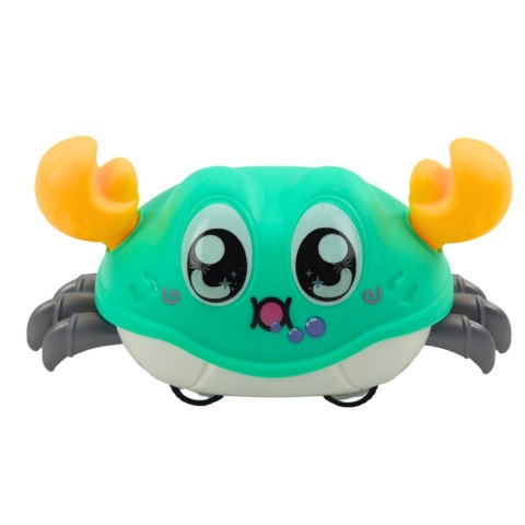 Krab Interaktywny Z Napędem Naciągiem Jeżdżący Kolorowe LEAN Toys Krab Interaktywny Z Napędem Naciągiem Jeżdżący Kolorowe LEAN Toys