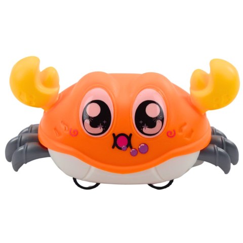 Krab Interaktywny Z Napędem Naciągiem Jeżdżący Kolorowe LEAN Toys Krab Interaktywny Z Napędem Naciągiem Jeżdżący Kolorowe LEAN Toys
