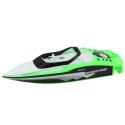 Łódź Motorówka Zdalnie Sterowana RC Biało-Zielona 15cm LEAN Toys