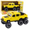 Samochód Terenowy Napęd Frykcyjny Światła Dźwięki Żółty 6x6 1:16 LEAN Toys