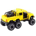 Samochód Terenowy Napęd Frykcyjny Światła Dźwięki Żółty 6x6 1:16 LEAN Toys