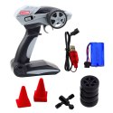 Samochód Wyścigowy Auto Do Driftu RC Czarno Zielone 30km/h 1:16 LEAN Toys
