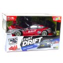 Samochód Wyścigowy Auto Do Driftu RC Czerwono Czarny 30km/h 1:16 LEAN Toys